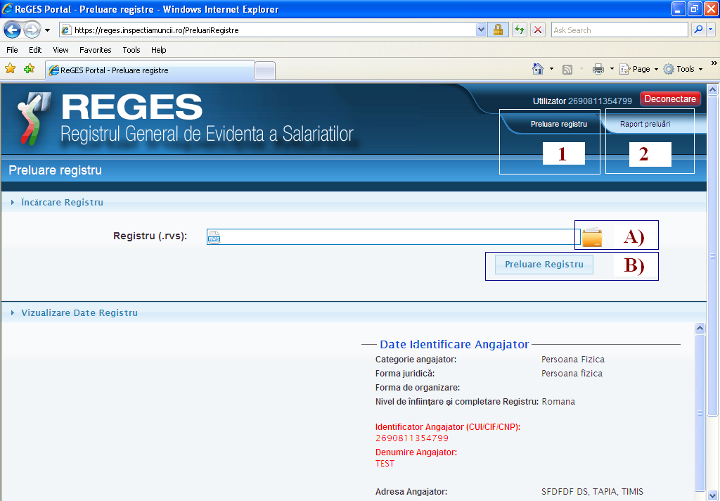 transmiterea on-line
